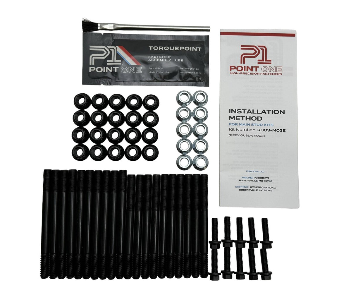 P1 LS Main Stud Kit Gen 3 & LSX E190 | Not LT1 - Prime Speedworks